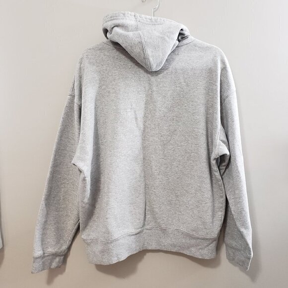 LCalvin Klein Vintage Spell Out Hoodie Grey L - Picture 3 of 10